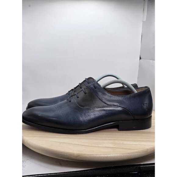 TWEEN OXFORD STYLE MENS SIZE 8 CASUAL SHOES COLOR BLUE/BROWN - Picture 1 of 10